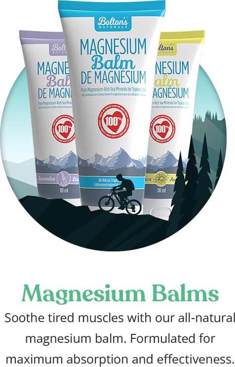 Bolton's Naturals - Magnesium Chloride Balm (118ml 24)