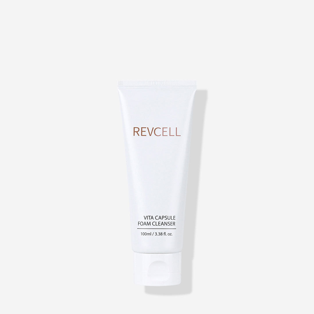 Revcell Vita Capsule Foam Cleanser (100 ml) | Gentle & Brightening