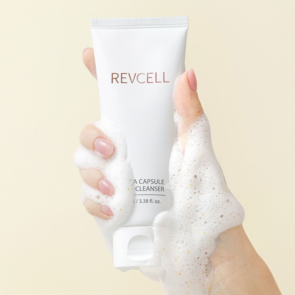 Revcell Vita Capsule Foam Cleanser (100 ml) | Gentle & Brightening