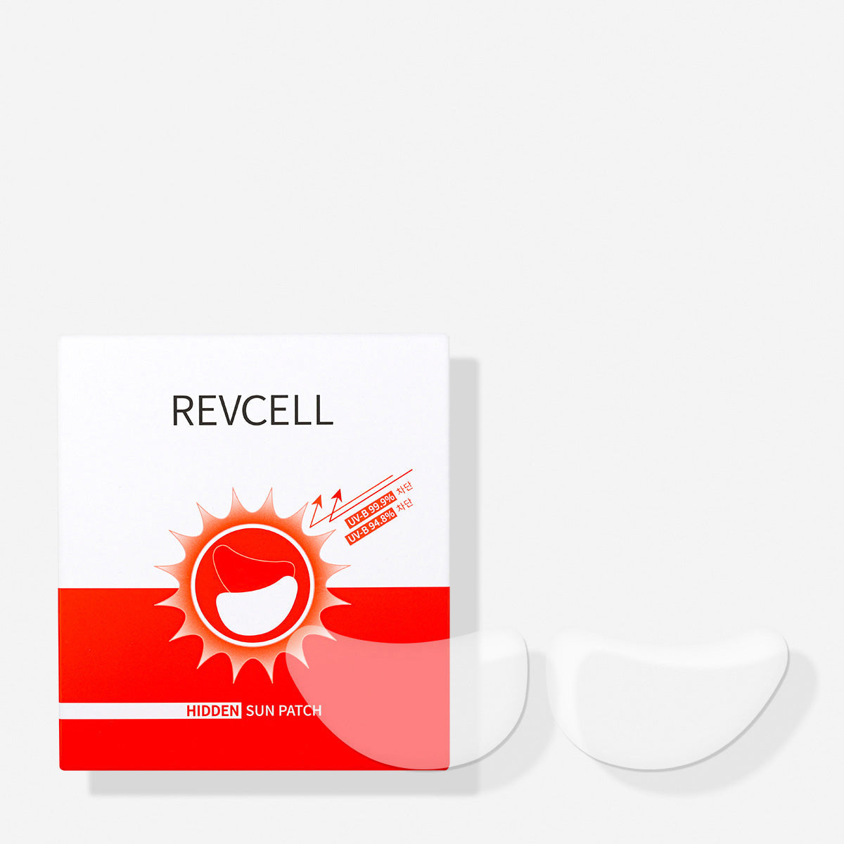 Revcell Hidden Sun Patch (5 Pouches / 2 Patches) | Targeted UV Protection