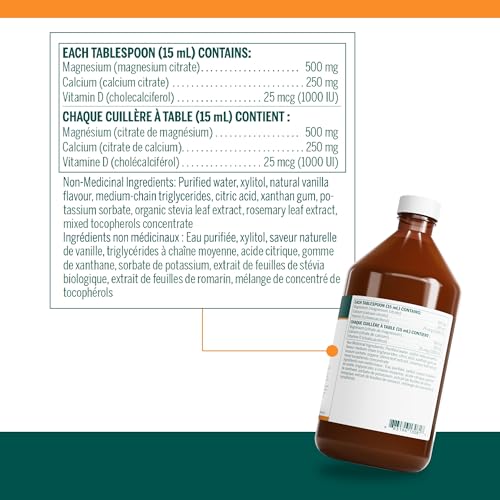 Genestra Brands - Mag Cal Vanilla Liquid (450ml 12)
