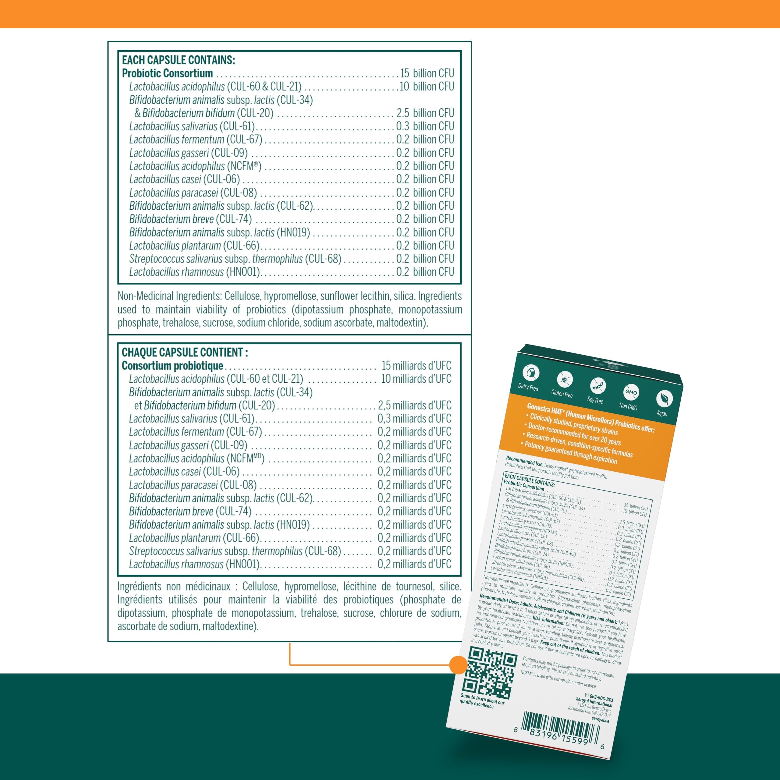 Genestra Brands - HMF Multi Strain (60caps 350)