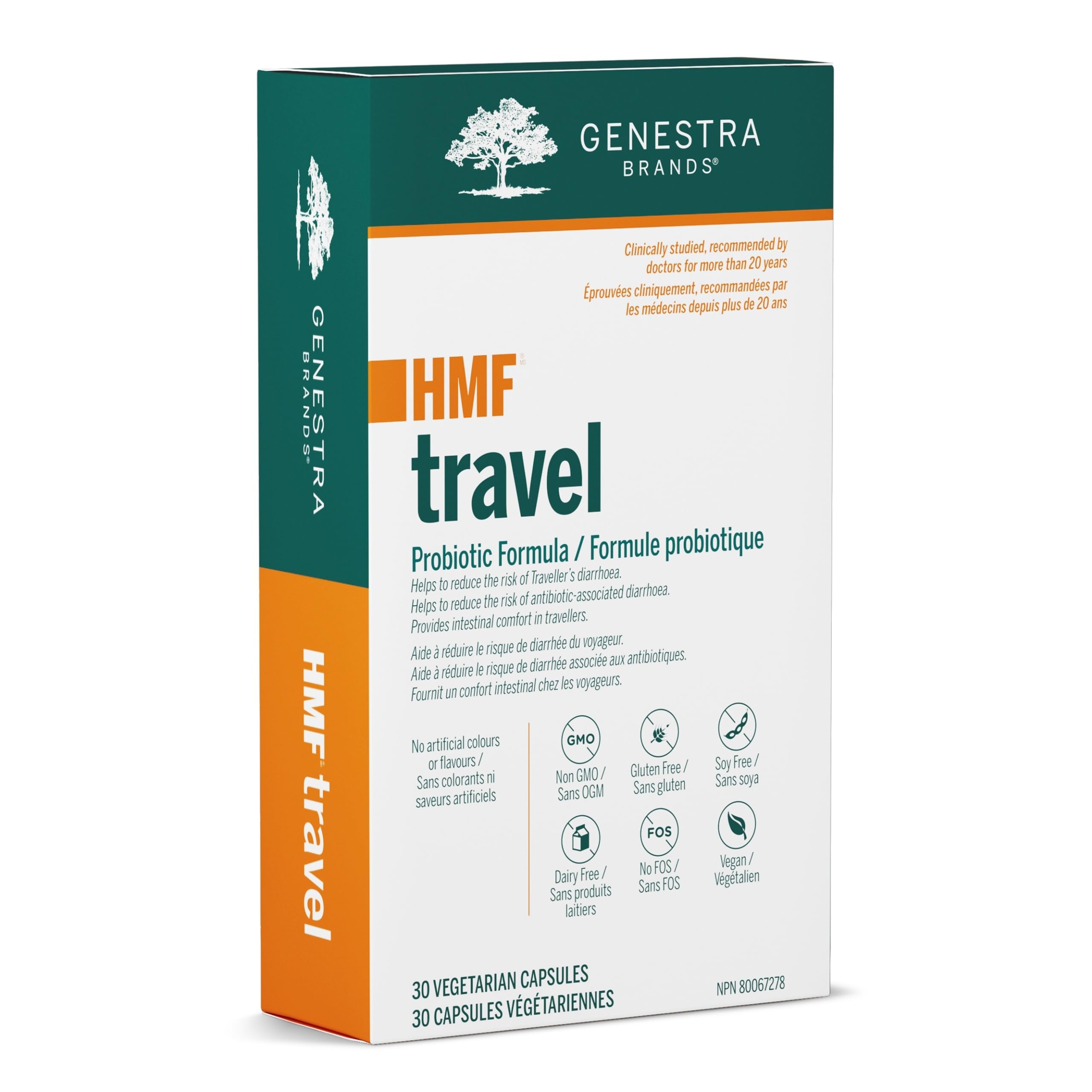 Genestra Brands - HMF Travel (30vcap 48)