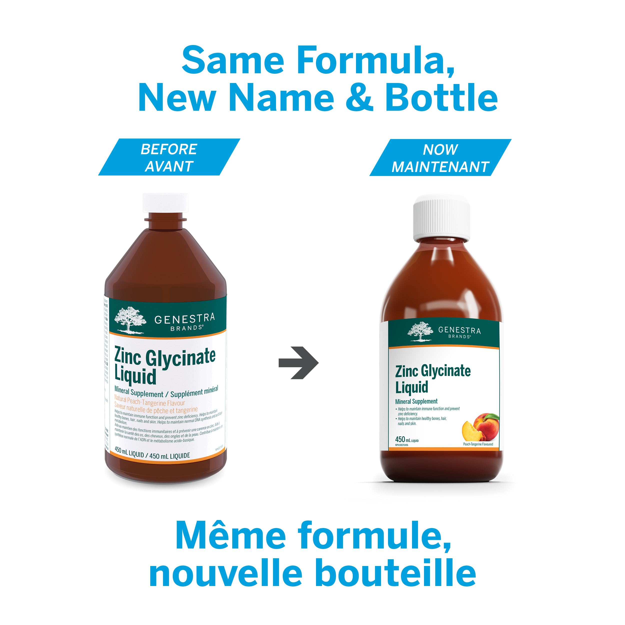 Genestra Brands - Zinc Glycinate Liquid (450ml 1)