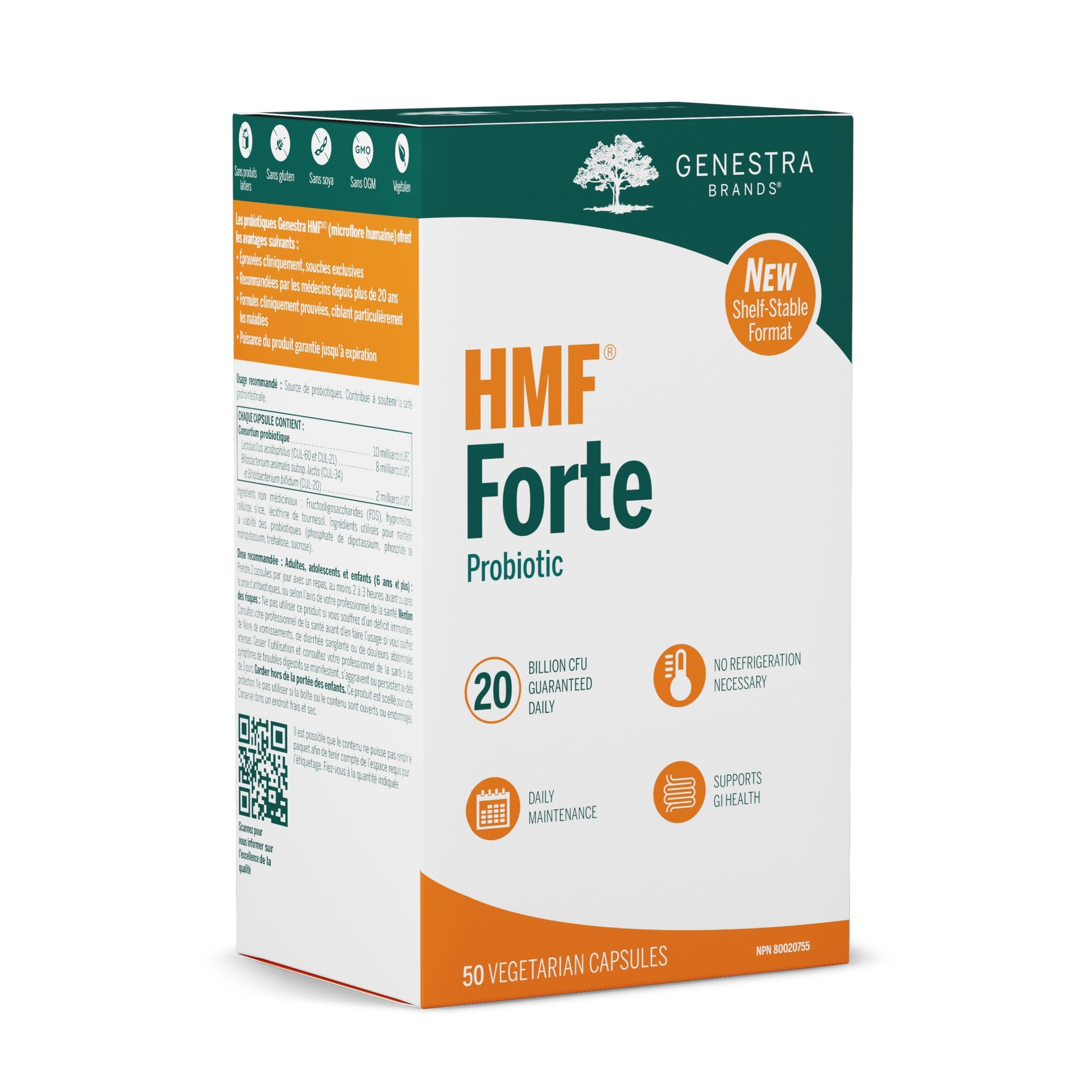 Genestra Brands - HMF Forte Shelf-Stable (50caps 350)