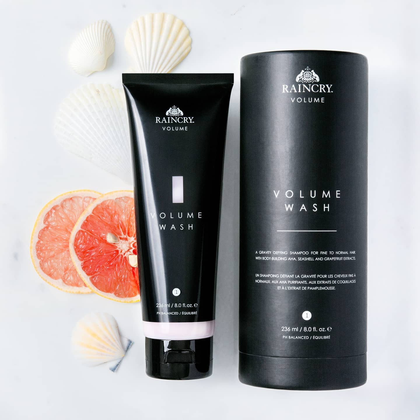 Volume Wash – AHA & Fortifying Seashell Hair Cleanser