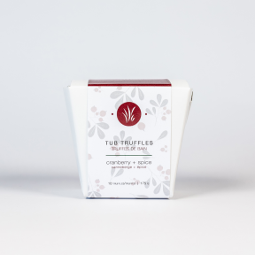 All Things Jill - Cranberry + Spice Tub Truffles (10pc 8)