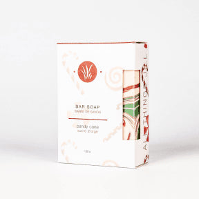 All Things Jill - Candy Cane Bar Soap (130g 10)