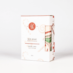 All Things Jill - Candy Cane Bar Soap (130g 10)