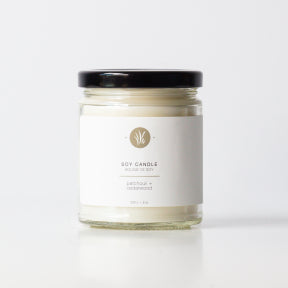 All Things Jill - Patchouli + Cedarwood Candle (240g 12)