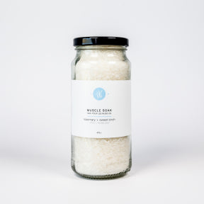 All Things Jill - Muscle Soak: Rosemary + Birch (475g 12)