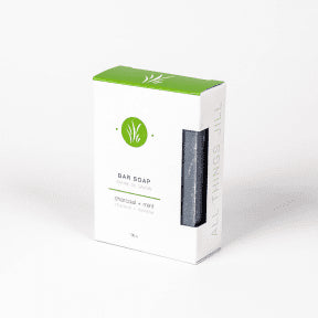 All Things Jill - Charcoal + Mint Bar Soap (130g 9)