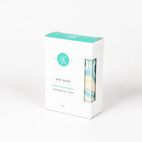 All Things Jill - Eucalyptus + Mint Bar Soap (130g 9)