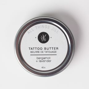 All Things Jill - Bergamot + Lavender Tattoo Butter (40g 12)