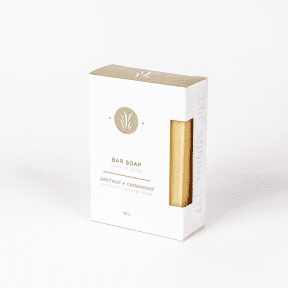 All Things Jill - Patchouli + Cedarwood Bar Soap (130g 9)