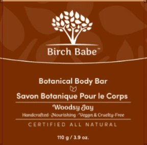 Birch Babe - Body Bar - Woodsy Jay (115g 28)