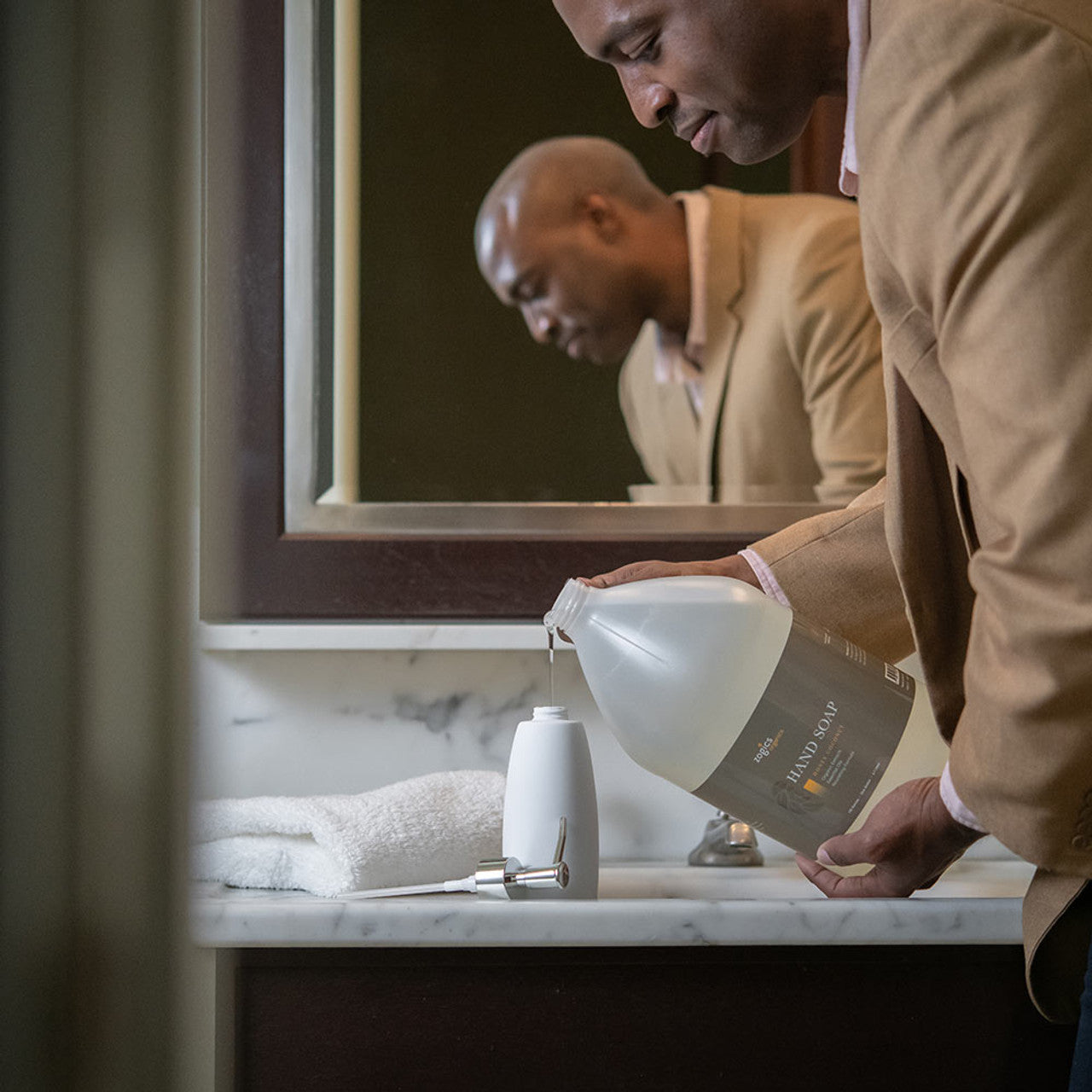 Zogics Organics Hand Soap, Honey Coconut, OHSHC128 (1 Gallon or Case of 4)