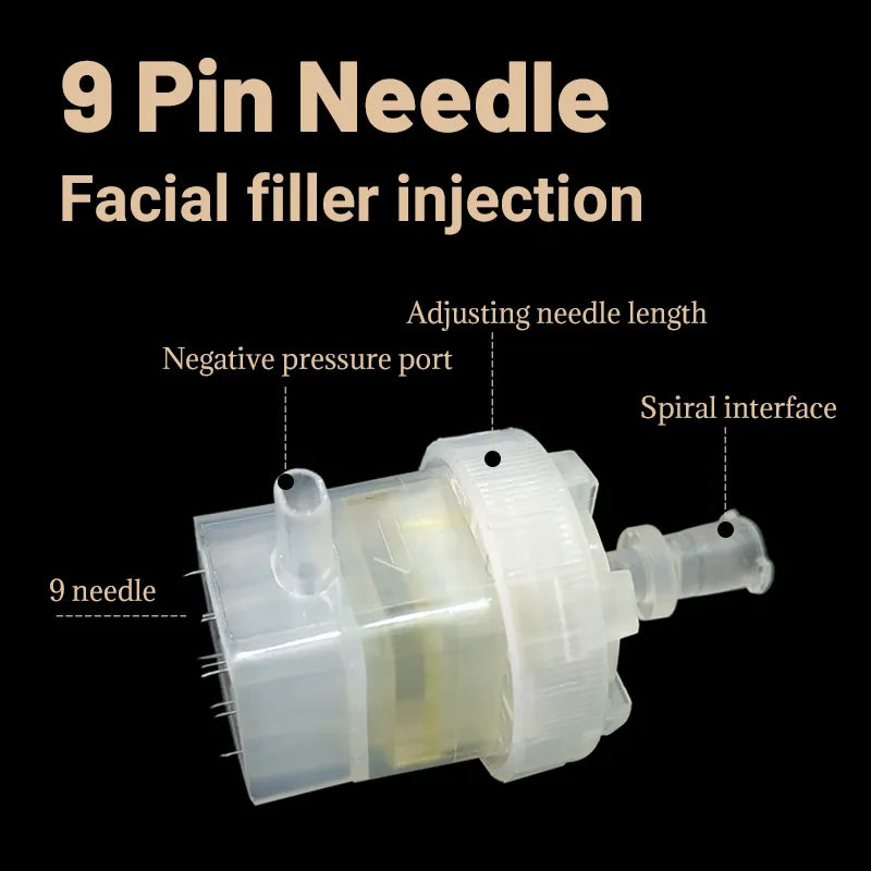 Disposable Sterile Multi Needle 9 Pin for EZ Mesotherapy Gun – Precision, Hygienic, Single-Use