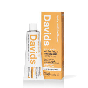 Davids Toothpaste - Kid+Adult Nano-Hydroxi Orang Vanill (113g 6)