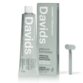 Davids Toothpaste - Peppermint Travel 1.75oz (50g 6)