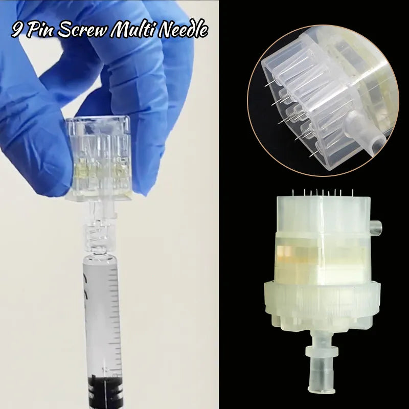 Disposable Sterile Multi Needle 9 Pin for EZ Mesotherapy Gun – Precision, Hygienic, Single-Use