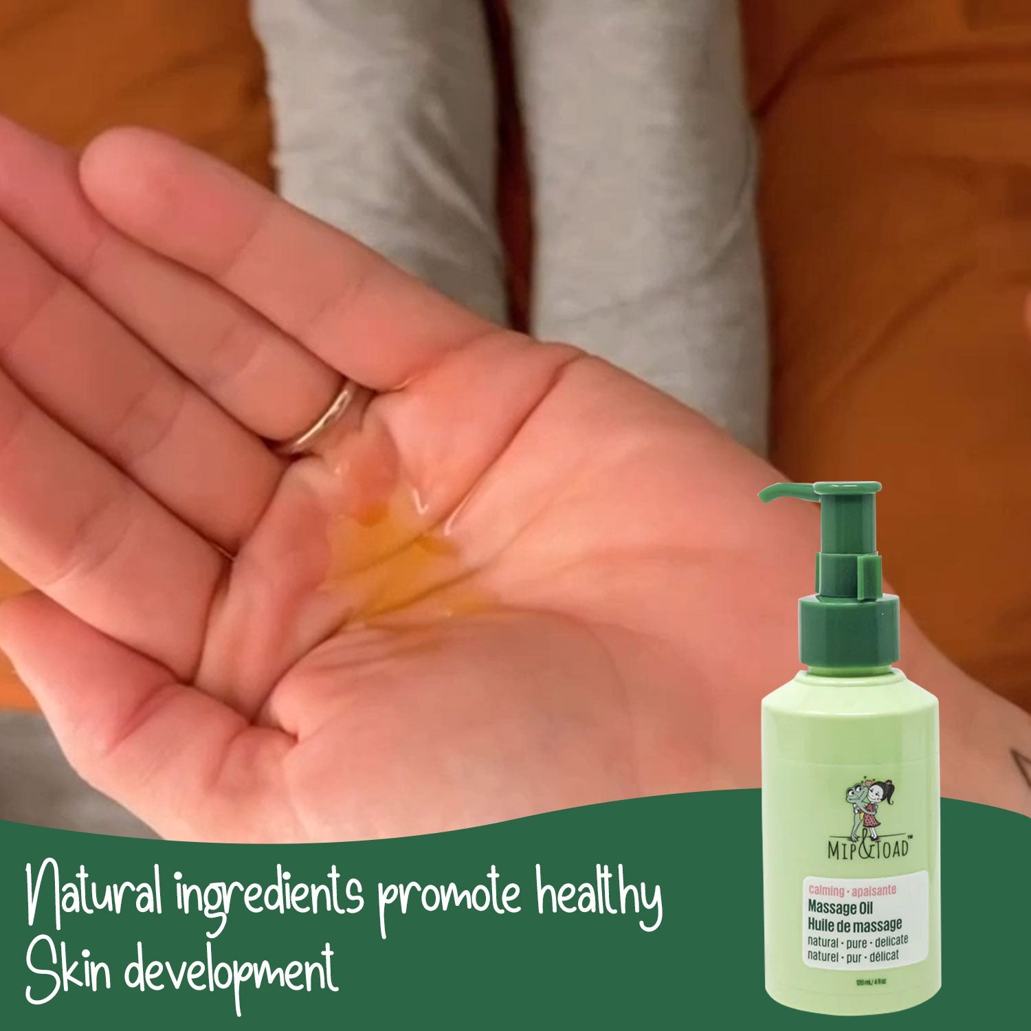 Calming Massage Oil – Soothing & Moisturizing with Essential Oils for Babies