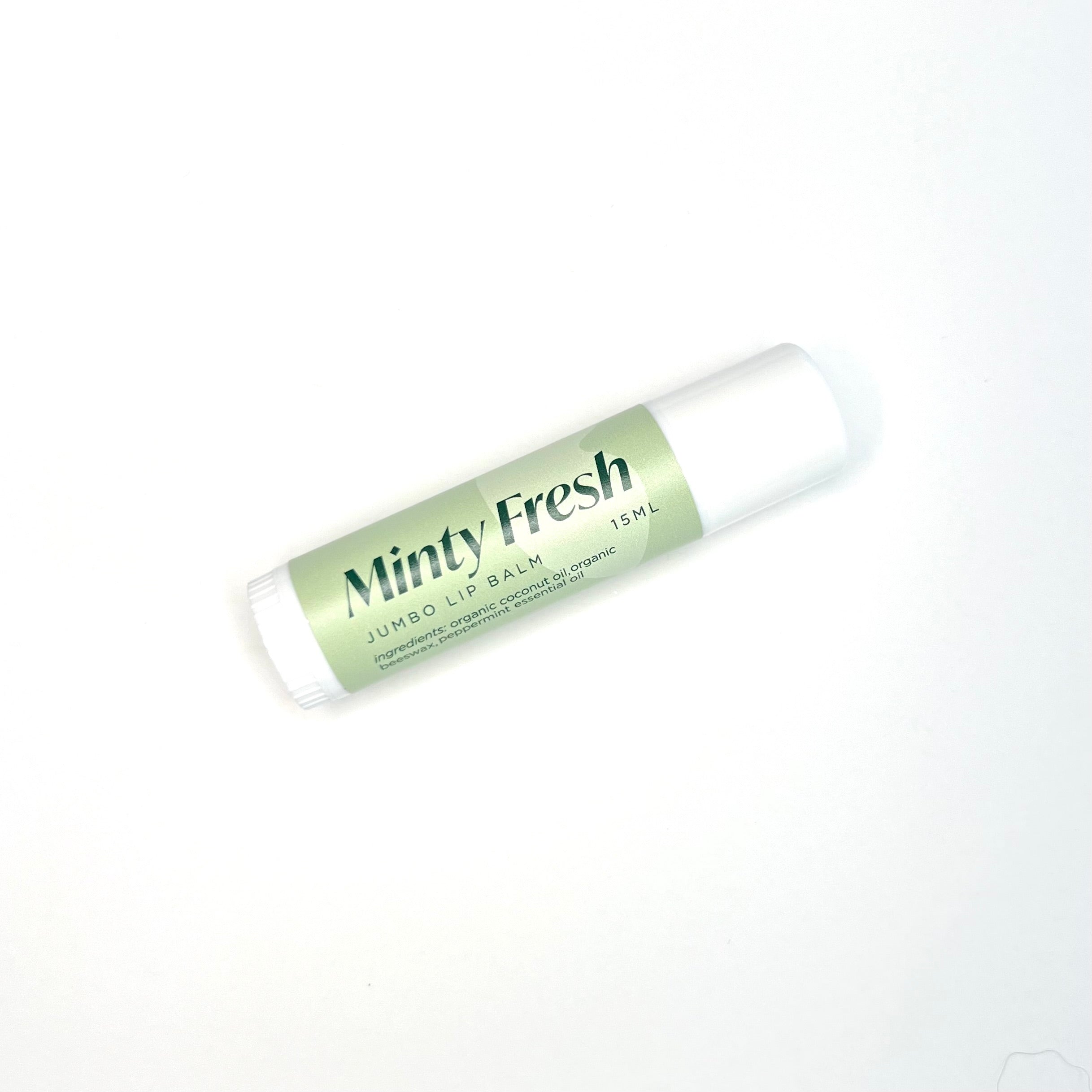 Jumbo Minty Fresh Lip Balm – Cooling & Hydrating