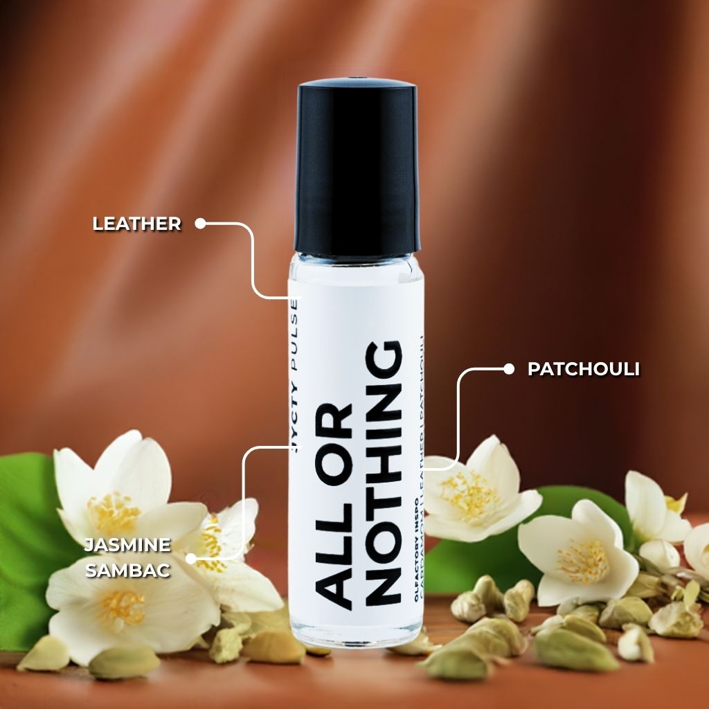 ALL OR NOTHING Perfume Oil – Inspired by Ombre Leather, 10ml Roll-On
