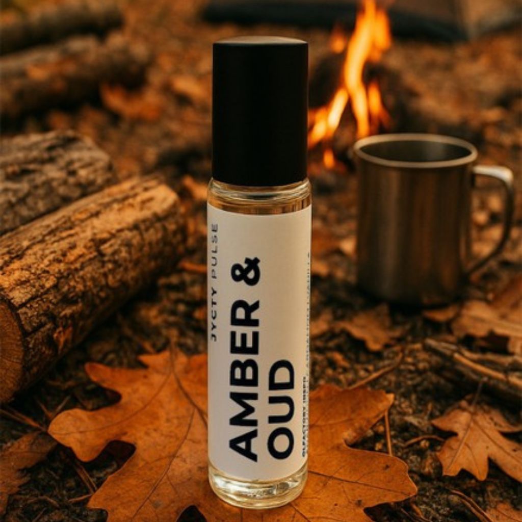 AMBER & OUD Perfume Oil – Inspired by Oud Wood, 10ml Roll-On
