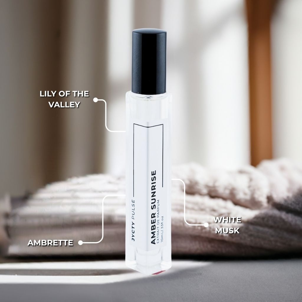 AMBER SUNRISE Perfume Oil – Inspired by Lazy Sunday Morning, 10ml Roll-On