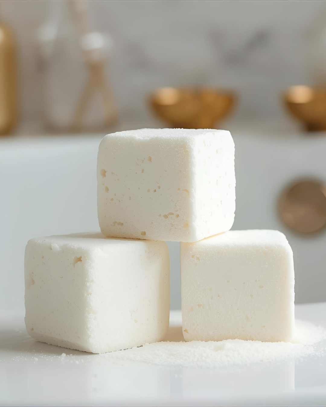 Smoky Vanilla + Oud Bath Bomb – 100 g Luxury Argan Oil Soaking Sphere