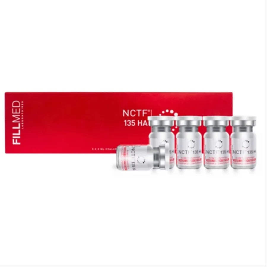 Authentic Guaranteed Fillmed Filorga NCTF 135HA 5X3ml Dermal Filler – Anti-Aging Skin Revitalization