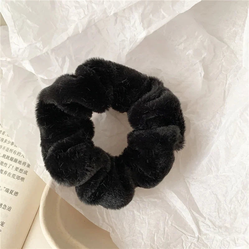 Autumn & Winter Soft Warm Fluffy Scrunchies Series