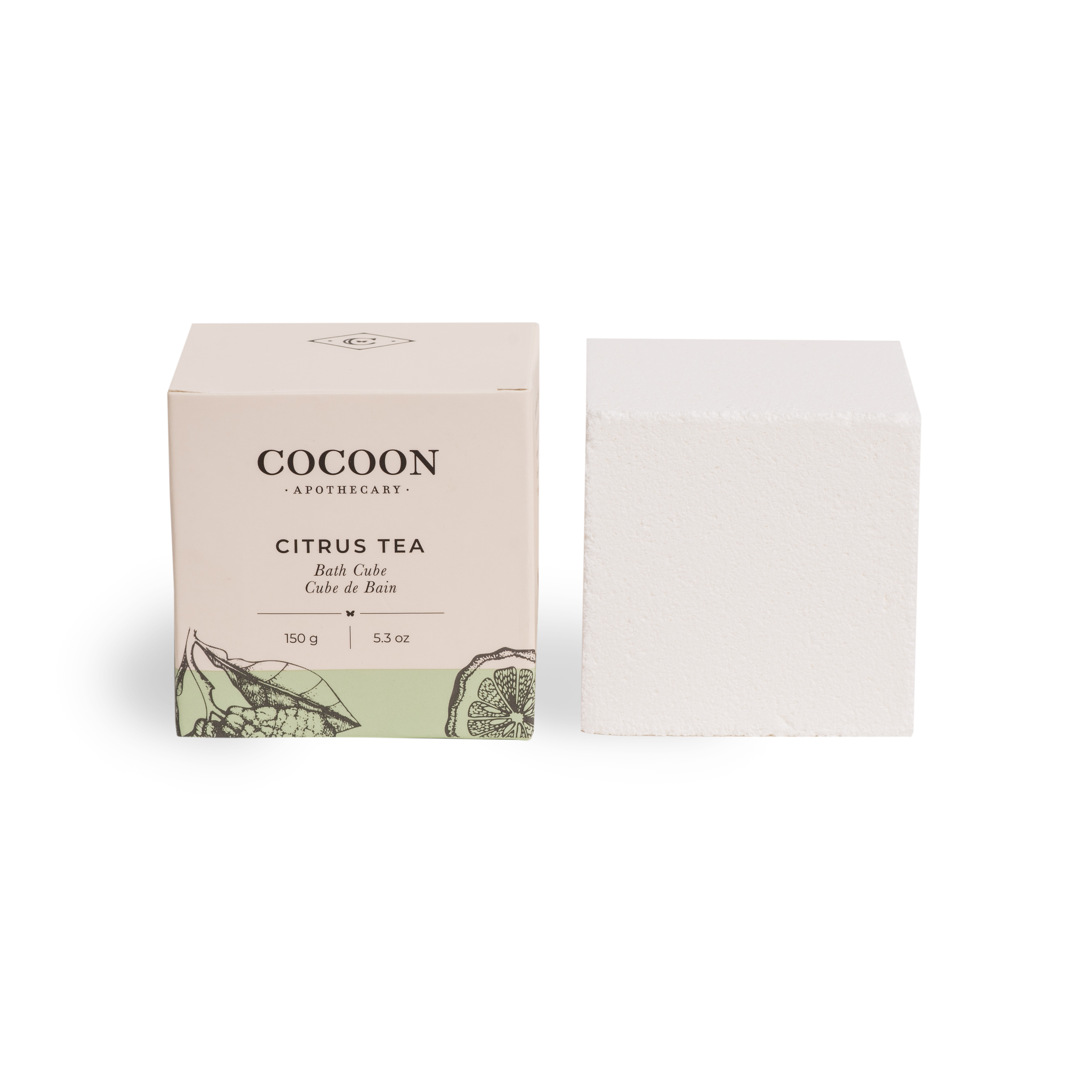 Bath Cube - Citrus Tea