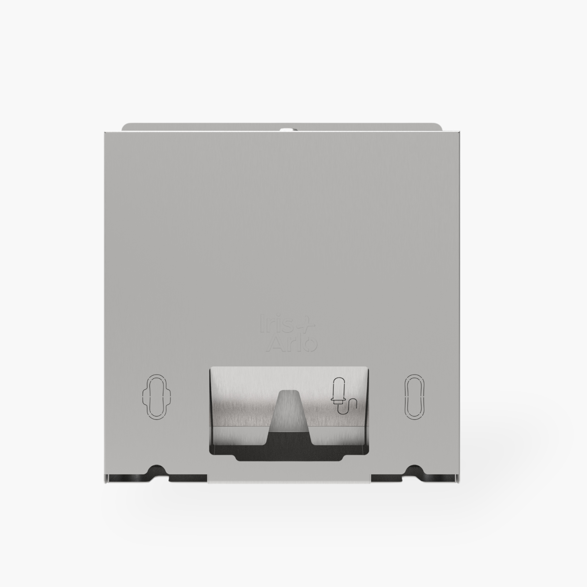 Wall-Mounted Steel Dispenser - Daily Pads, Tampons & Pantyliners