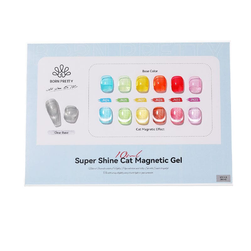 Color Chart Card for Super Shine Cat Magnetic Gel