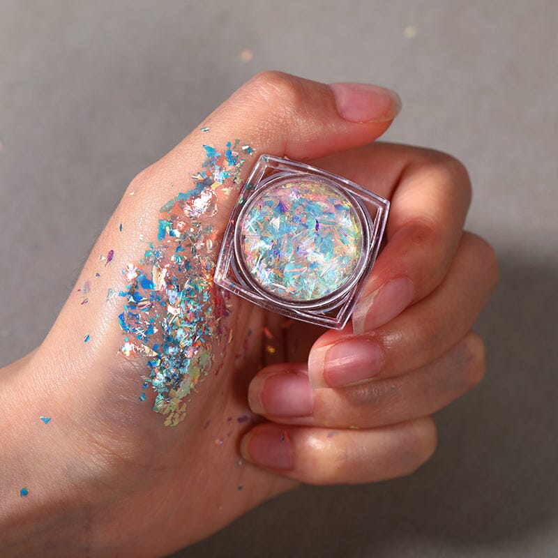 Aurora Nail Glitter Flakes