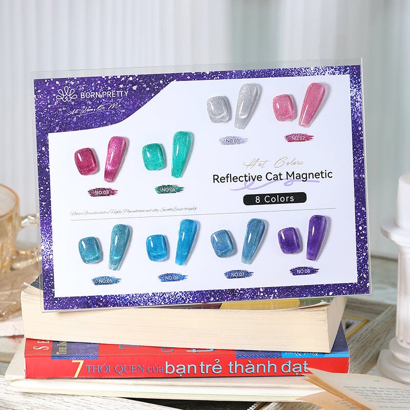 Color Chart Card for Reflective Cat Magnetic Gel