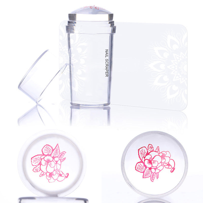Transparent Jelly Stamper Scraper