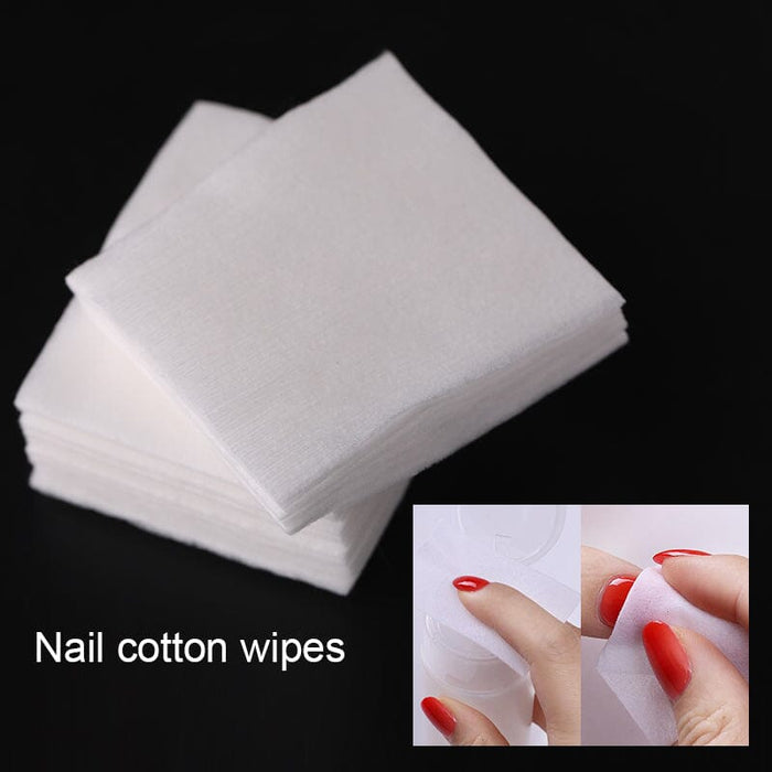 100pcs Nail Cotton Wipes