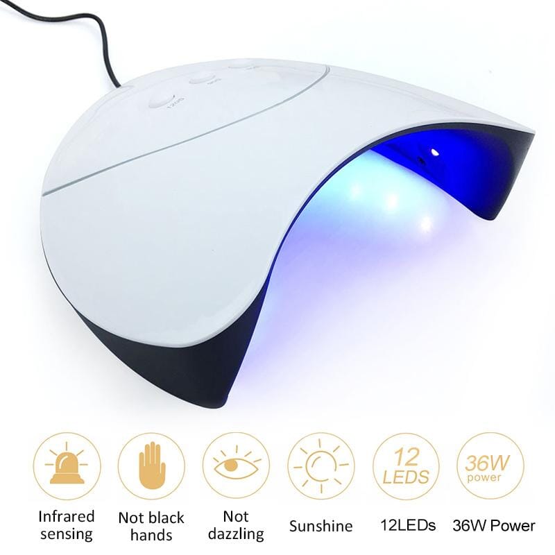 36W UV LED Nail Lamp Dryer