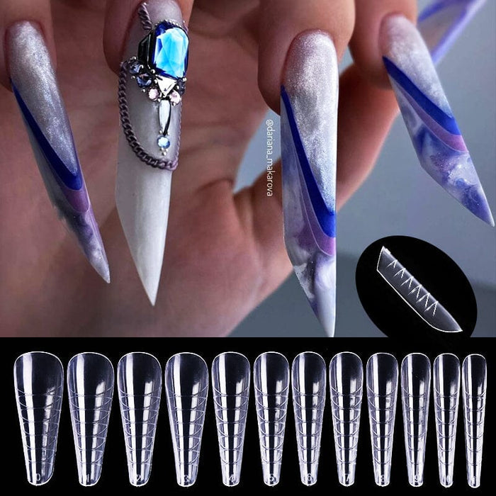 60Pcs Extension False Nail Tips