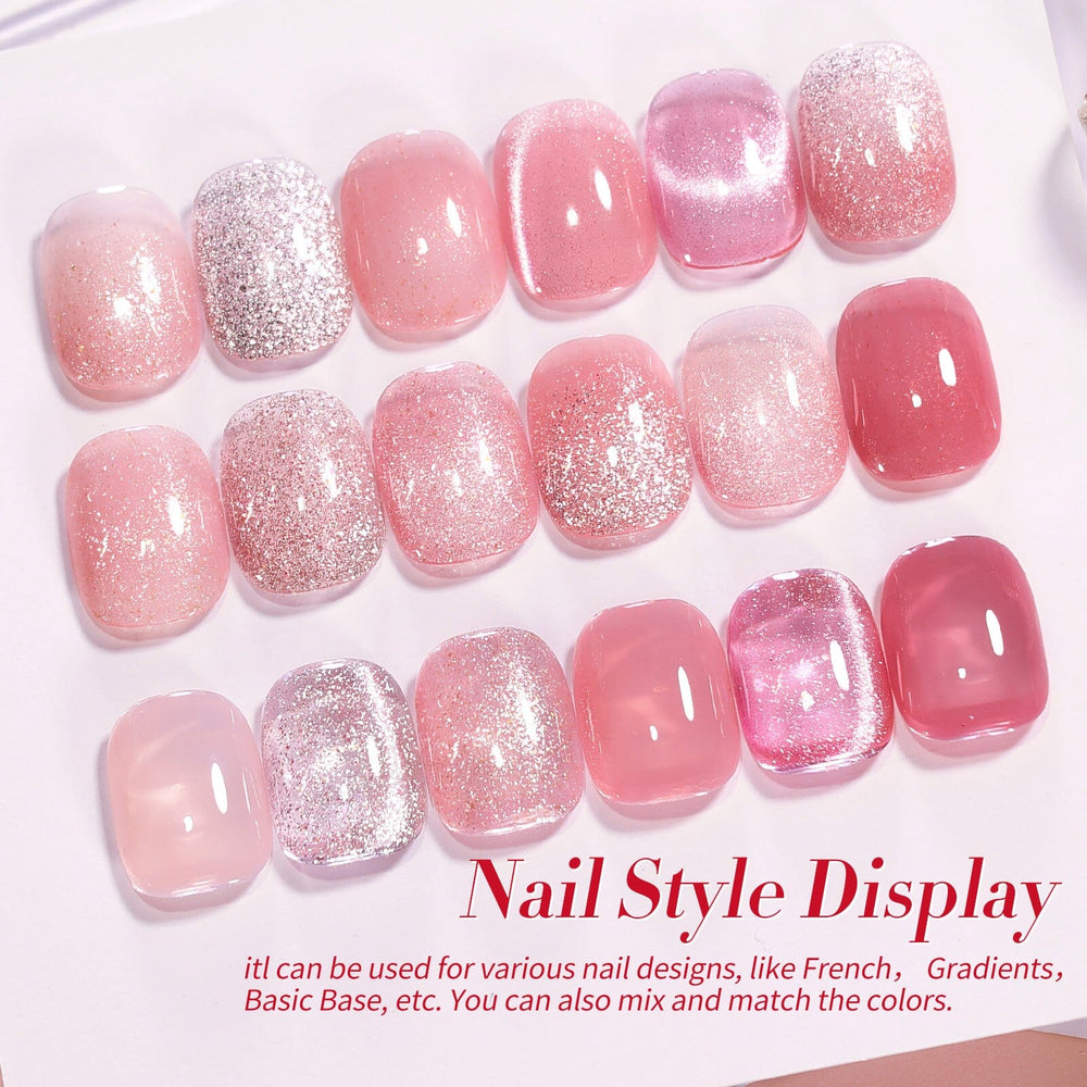 6 Colors Gel Polish Fantasy Rose Mixed Set 7ml