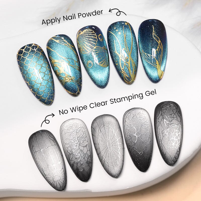 5pcs Magician Stamping Nail Kit