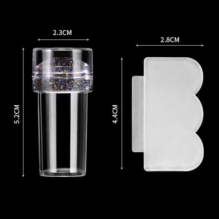 Laser Nail Stamper Scraper Kit