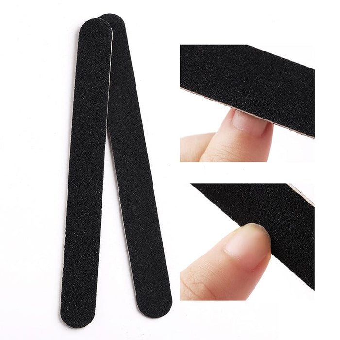 Black Straight Nail File 180/180