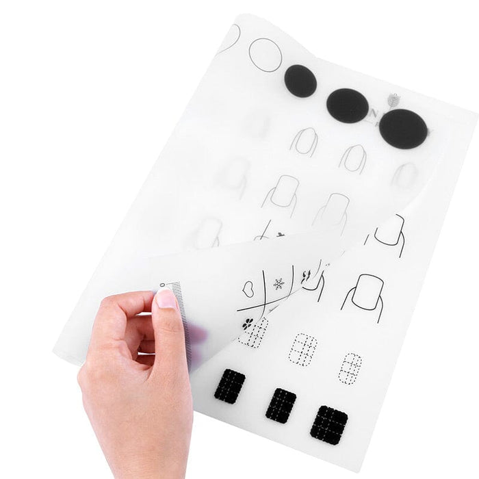 Silicone DIY Nail Art Stamping Mat