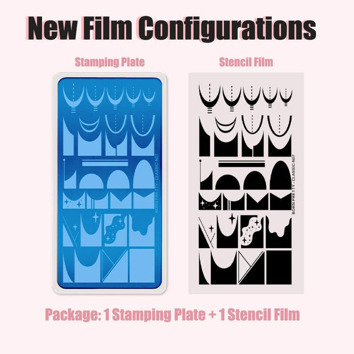 Nail Stamping Plate FASHION-N06