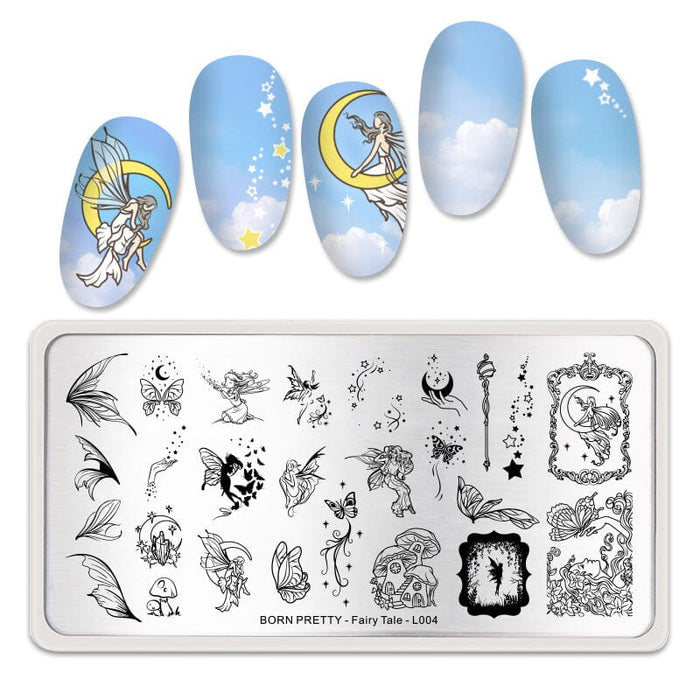 Rectangle Nail Stamping Plates