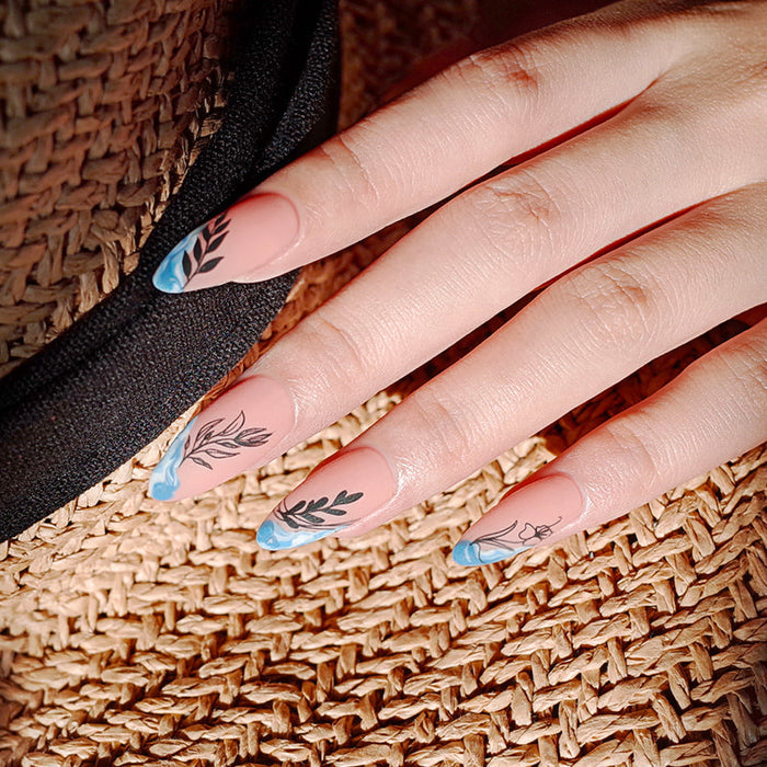 Nail Stamping Plate Flower Tango-L010